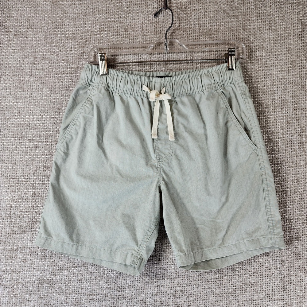 Cotton on Garments Easy Short Mens‎ XS Pale Green Pullon 100% Cotton Pockets